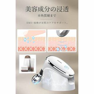 【値下げ】新品未使用 美顔器 美顔ローラー EMS 高級デザイン IPX5防水(フェイスケア/美顔器)