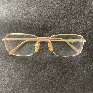 ローデンストック(RODENSTOCK)のRODENSTOCK RODAFLEX ゴールド　ハーフリム　眼鏡　フレーム(サングラス/メガネ)