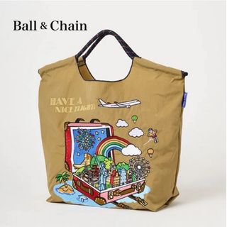 ジャル(ニホンコウクウ)(JAL(日本航空))のBALL&CHAINボールアンドチェーン x JAL コラボ  オリジナルバッグ(トートバッグ)