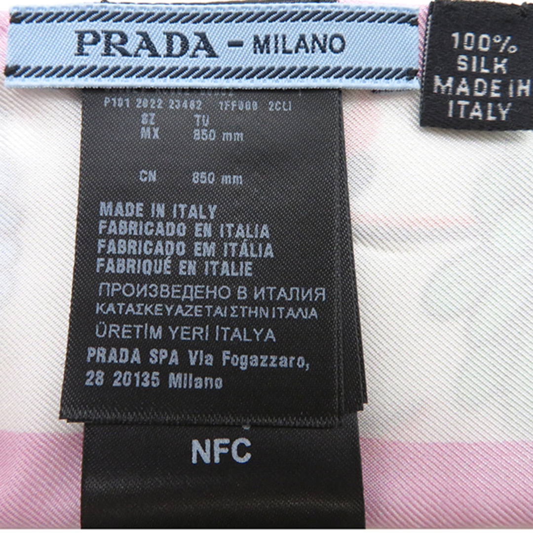 プラダ PRADA スカーフ プリントツイル スカーフ シルク プラダ PRADA スカーフ プリントツイル スカーフ シルク