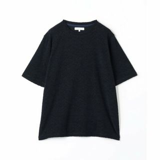 アデイインザライフ(a day in the life)の【NAVY】メランジパイル ベーシッククルーネックTシャツ <A DAY IN THE LIFE>(Tシャツ/カットソー(半袖/袖なし))