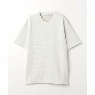 アデイインザライフ(a day in the life)の【WHITE】リップル ベーシッククルーネックTシャツ <A DAY IN THE LIFE>(Tシャツ/カットソー(半袖/袖なし))