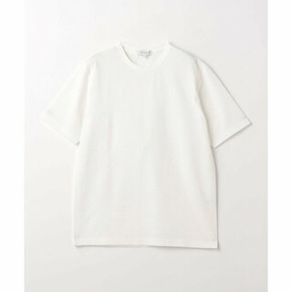 アデイインザライフ(a day in the life)の【WHITE】シルケットサッカー ベーシッククルーネックTシャツ <A DAY IN THE LIFE>(Tシャツ/カットソー(半袖/袖なし))