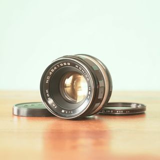 コニカミノルタ(KONICA MINOLTA)のコニカ HEXANON 52mm f1.8 AR オールドレンズ #553(レンズ(単焦点))