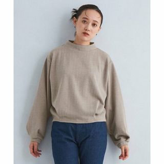 ユナイテッドアローズグリーンレーベルリラクシング(UNITED ARROWS green label relaxing)の【MOCA】ヘリンボン タック プルオーバー カットソー(カットソー(長袖/七分))