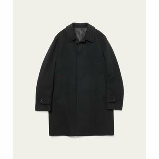 ユナイテッドアローズグリーンレーベルリラクシング(UNITED ARROWS green label relaxing)の【BLACK】W/カシミヤ ビーバー ステンカラーコート(その他)