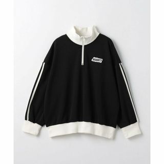 ユナイテッドアローズグリーンレーベルリラクシング(UNITED ARROWS green label relaxing)の【BLACK】TJ ハーフジップ ジャージ プルオーバー 110cm-130cm(その他)