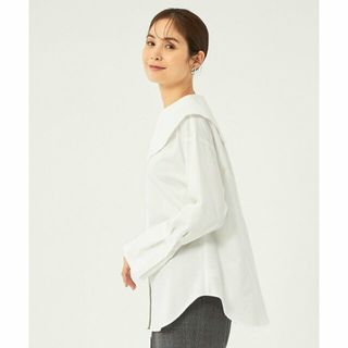 ユナイテッドアローズグリーンレーベルリラクシング(UNITED ARROWS green label relaxing)の【WHITE】ビッグ カラー シャツ(シャツ/ブラウス(長袖/七分))