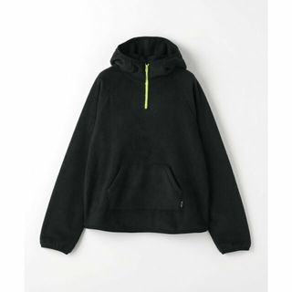 ユナイテッドアローズグリーンレーベルリラクシング(UNITED ARROWS green label relaxing)の【BLACK】TJ フリース H/ZIP フードプルオーバー 140cm-160cm(その他)