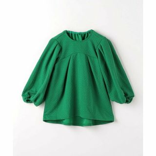 ユナイテッドアローズグリーンレーベルリラクシング(UNITED ARROWS green label relaxing)の【KELLY】TJ キルトジャカード タックチュニック 100cm-130cm(Tシャツ/カットソー)