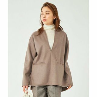 ユナイテッドアローズグリーンレーベルリラクシング(UNITED ARROWS green label relaxing)の【MOCA】シャギー キーネック プルオーバー(カットソー(長袖/七分))