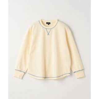 ユナイテッドアローズグリーンレーベルリラクシング(UNITED ARROWS green label relaxing)の【OFF WHITE】TJ ドライワッフル ビッグ プルオーバー 100cm-130cm - 吸水速乾 -(Tシャツ/カットソー)