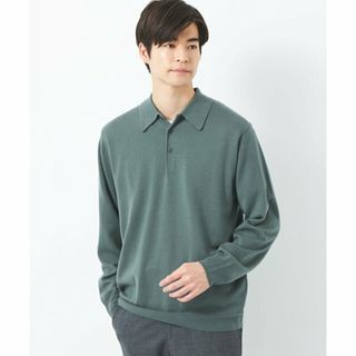 ユナイテッドアローズグリーンレーベルリラクシング(UNITED ARROWS green label relaxing)の【KELLY】120s テンジク ニット ポロシャツ(その他)