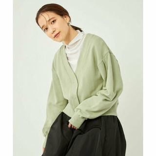 UNITED ARROWS green label relaxing - 【KELLY】裏毛 クロップド ドルマン カーディガン