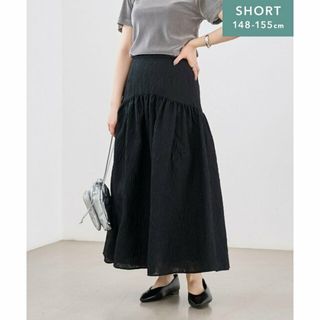 ユナイテッドアローズグリーンレーベルリラクシング(UNITED ARROWS green label relaxing)の【BLACK】[SHORT/H148-155cm]ティアード スカート(その他)