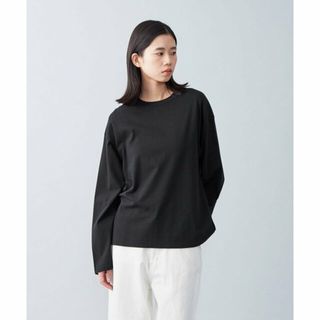 【BLACK】<CITEN>スタンダード ロングTシャツ(カットソー(長袖/七分))