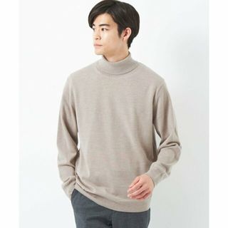 ユナイテッドアローズグリーンレーベルリラクシング(UNITED ARROWS green label relaxing)の【BEIGE】120s テンジク タートルネック ニット(その他)