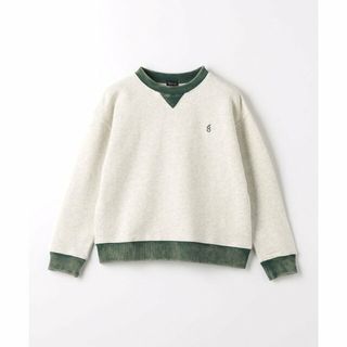 ユナイテッドアローズグリーンレーベルリラクシング(UNITED ARROWS green label relaxing)の【LT.GRAY】裏毛 ダメージリンガー プルオーバー 100cm-130cm(その他)