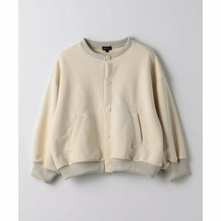 ユナイテッドアローズグリーンレーベルリラクシング(UNITED ARROWS green label relaxing)の【OFF WHITE】裏毛 ビッグシルエット カーディガン 100cm-130cm(その他)