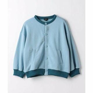 ユナイテッドアローズグリーンレーベルリラクシング(UNITED ARROWS green label relaxing)の【LT.BLUE】裏毛 ビッグシルエット カーディガン 100cm-130cm(その他)