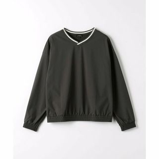 ユナイテッドアローズグリーンレーベルリラクシング(UNITED ARROWS green label relaxing)の【DK.GRAY】TJ Vネック ラインリブ プルオーバー140cm-160cm - ストレッチ・撥水 -(その他)