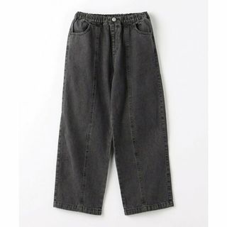 ユナイテッドアローズグリーンレーベルリラクシング(UNITED ARROWS green label relaxing)の【BLACK】TJ シャンブレー パンツ 110cm-130cm(パンツ/スパッツ)