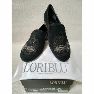 【新品】 Loriblu　スリッポン　38　　　　イタリア製(スリッポン/モカシン)