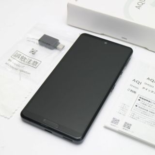 シャープ(SHARP)の超美品 AQUOS sense 5G SHG03 ブラック SIMロック解除済み M444(スマートフォン本体)