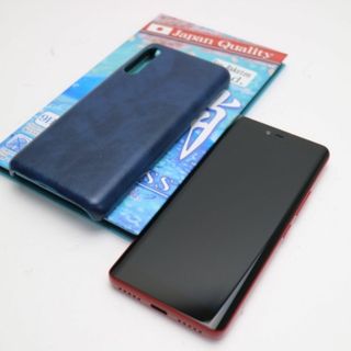 アンドロイド(ANDROID)の新品同様 Rakuten Hand  クリムゾンレッド M444(スマートフォン本体)