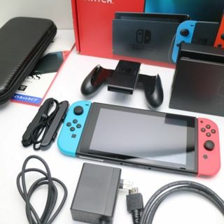 Nintendo Switch - 新品同様 Nintendo Switch ネオンブルーネオンレッド  M444