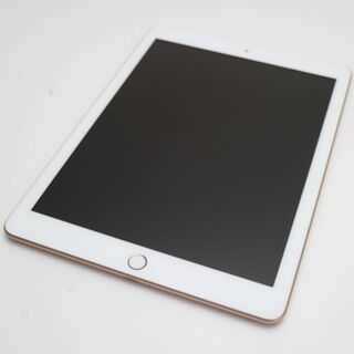 アップル(Apple)の超美品 SIMフリー iPad 第6世代 32GB ゴールド  M444(タブレット)
