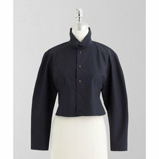 【NAVY】<LOEFF>ブロード コルセットシャツ(シャツ/ブラウス(長袖/七分))