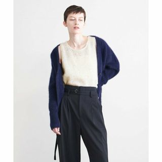 イウエンマトフ(AEWEN MATOPH)の【OFF WHITE】<AEWEN MATOPH>スパンコール ハンドニットベスト(ベスト/ジレ)