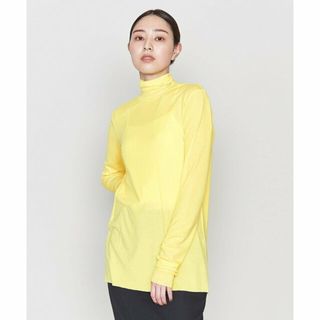 アストラット(ASTRAET)の【YELLOW】<ASTRAET>フライス タートルネック カットソー(カットソー(長袖/七分))