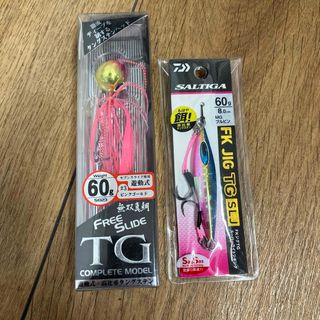 ダイワ(DAIWA)のハヤブサ　フリースライドTG 60g ダイワ　FKジグTG SLJ 60g(ルアー用品)