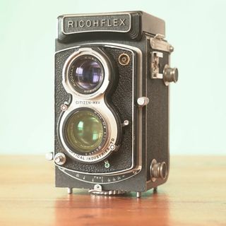 リコー(RICOH)の完動品◎RICOHFLEX NEW DIA 二眼レフ フィルムカメラ #739(フィルムカメラ)