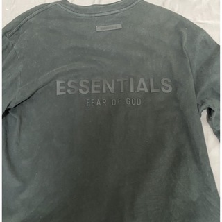 エッセンシャル(Essential)のESSENTIALS ロンT 黒　(Tシャツ/カットソー(七分/長袖))