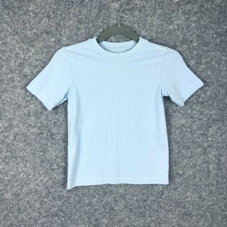 ギャップキッズ(GAP Kids)のGap Kids ギャップ キッズ 無地 水色 半袖Tシャツ XS 100cm(Tシャツ/カットソー)