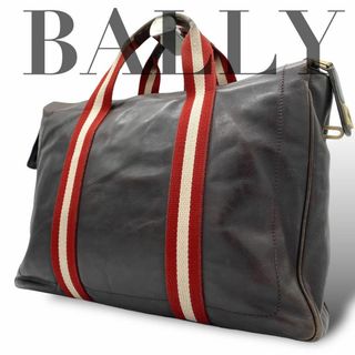 バリー(Bally)のBALLY バリー トートバッグ トレインスポッティング A4 レザー 茶(トートバッグ)