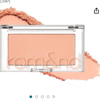 エチュードハウス(ETUDE HOUSE)のロムアンド　ベターザンチーク　ピーチチップ　C01 アイシャドウ　ティント　(チーク)