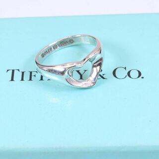 ティファニー(Tiffany & Co.)のTiffany ティファニー　オープンハート　エルサペレッティ　リング　4141(リング(指輪))