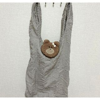 アズノウアズ(AS KNOW AS)のくま♡折りたたみエコバッグ♡お買い物バック♡ショッピングバック♡(エコバッグ)