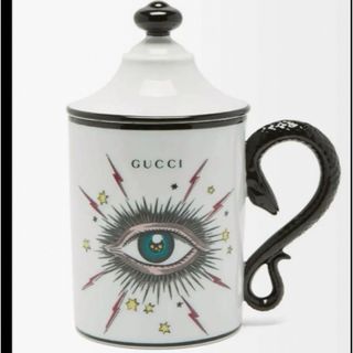 【新品未使用】グッチGUCCI デコール スターアイ マグカップ(蓋付き)