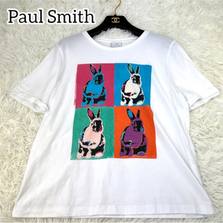 Paul Smith - ポールスミス　うさぎ　プリント　Tシャツ　半袖　ホワイト　お洒落　可愛い　春夏