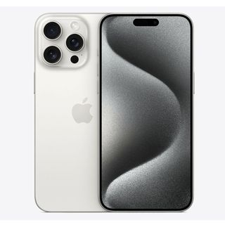 アップル(Apple)のバッテリー100% 【中古】 iPhone15 Pro 256GB ホワイトチタニウム SIMフリー 本体 Aランク スマホ アイフォン アップル apple  【送料無料】 ip15pmtm2408a(スマートフォン本体)