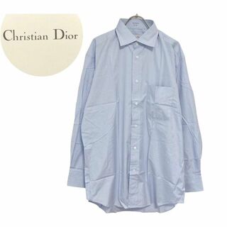 クリスチャンディオール(Christian Dior)のChristian Dior　タグ付きデッドストック鐘紡　日本製　コットンシャツ(シャツ)