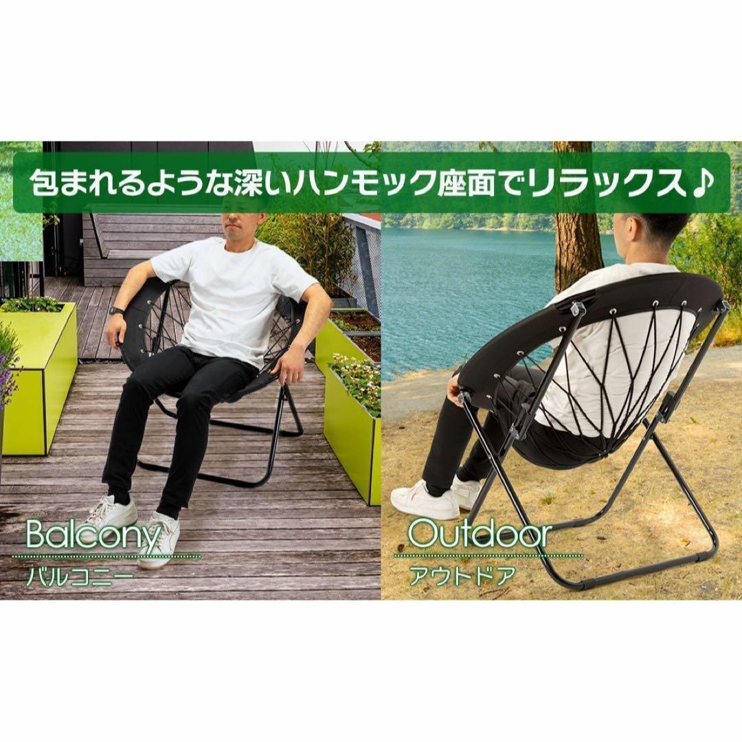 新感覚!ハンモックチェア&テーブル3点セット (ブルー) 無重力 新感覚!ハンモックチェア&テーブル3点セット (ブルー) 無重力