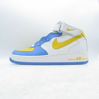 ナイキ(NIKE)のNIKE 2005 AIR FORCE 1 MID LEGEND BLUE MAIZE(スニーカー)