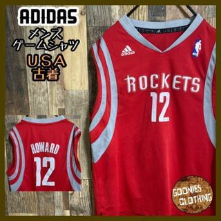 アディダス(adidas)のアディダス NBA バスケ ゲームシャツ ユニフォーム ヒューストン・ロケッツ(Tシャツ/カットソー(半袖/袖なし))