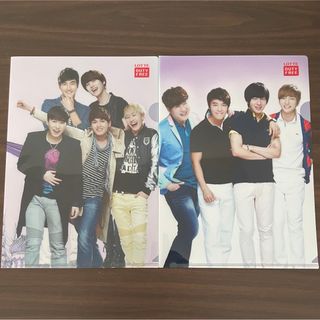 【限定品未使用】SUPER JUNIOR　LOTTE免税店コラボ　クリアファイル(クリアファイル)